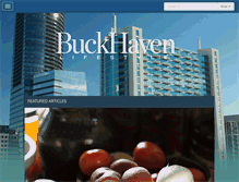 Tablet Screenshot of buckhavenlifestyle.com